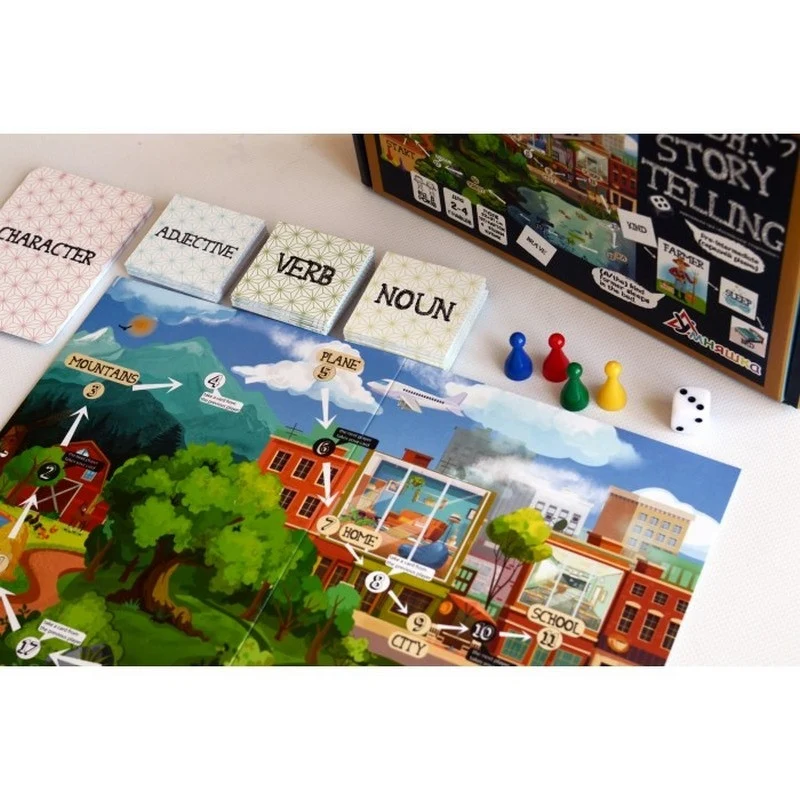 Настільна гра English Storytelling 2101 Pre-Intermediate (A2) картон 25х16,5х5,5 см