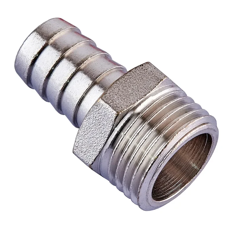 Штуцер для приєднання шланга 1/2"x14mm латунь KF.U06M-14