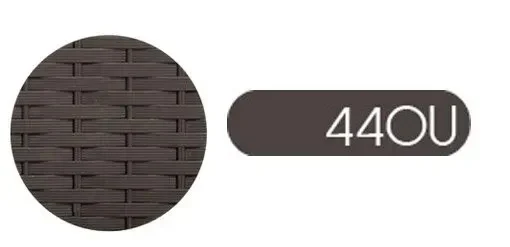 Садовий ящик Boxe Rato Plus 290 л поліпропілен коричневий 114x47x59 см