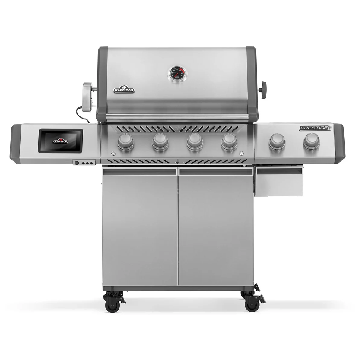 Газовий гриль Napoleon Prestige PRO 500 71х46 см нержавіюча сталь з Sizzle Zone