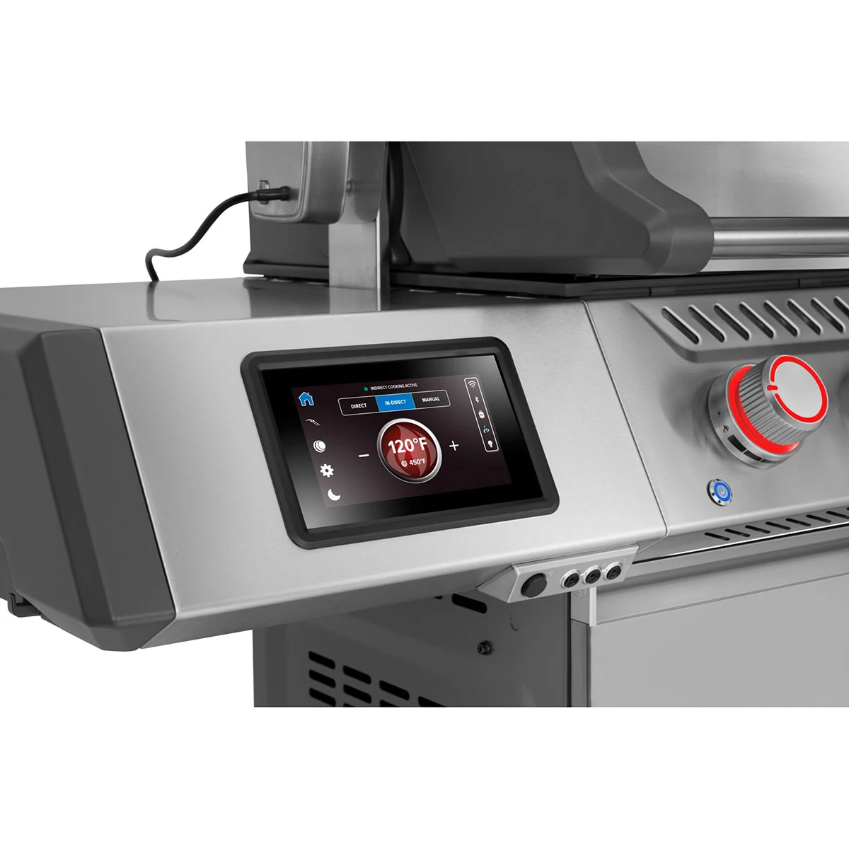 Газовий гриль Napoleon Prestige PRO 500 71х46 см нержавіюча сталь з Sizzle Zone