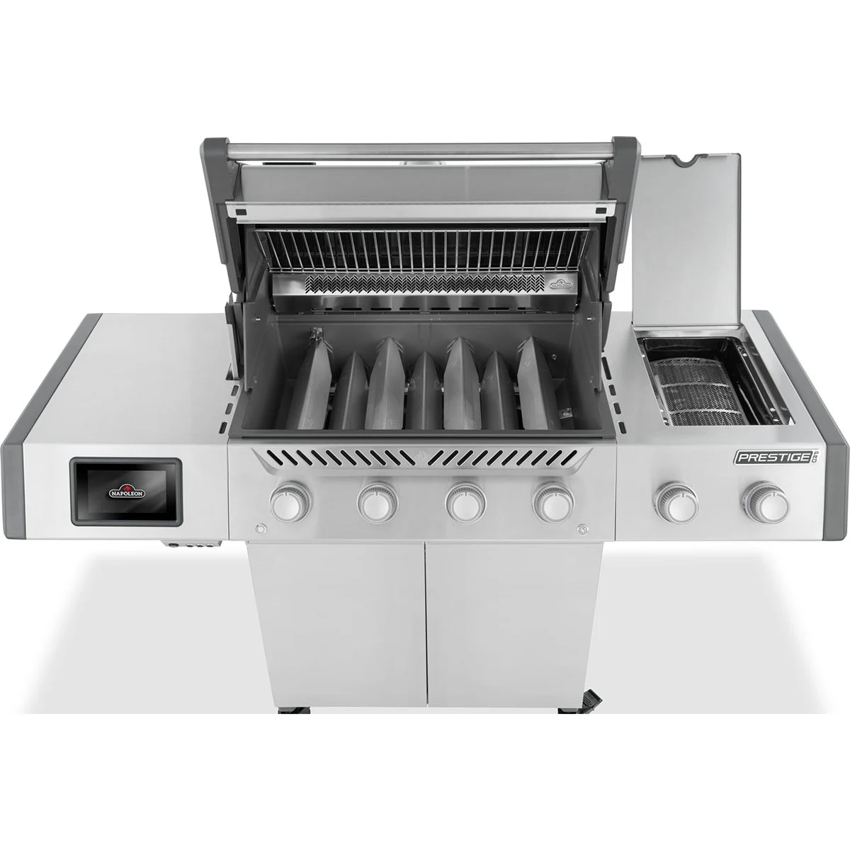 Газовий гриль Napoleon Prestige PRO 500 71х46 см нержавіюча сталь з Sizzle Zone