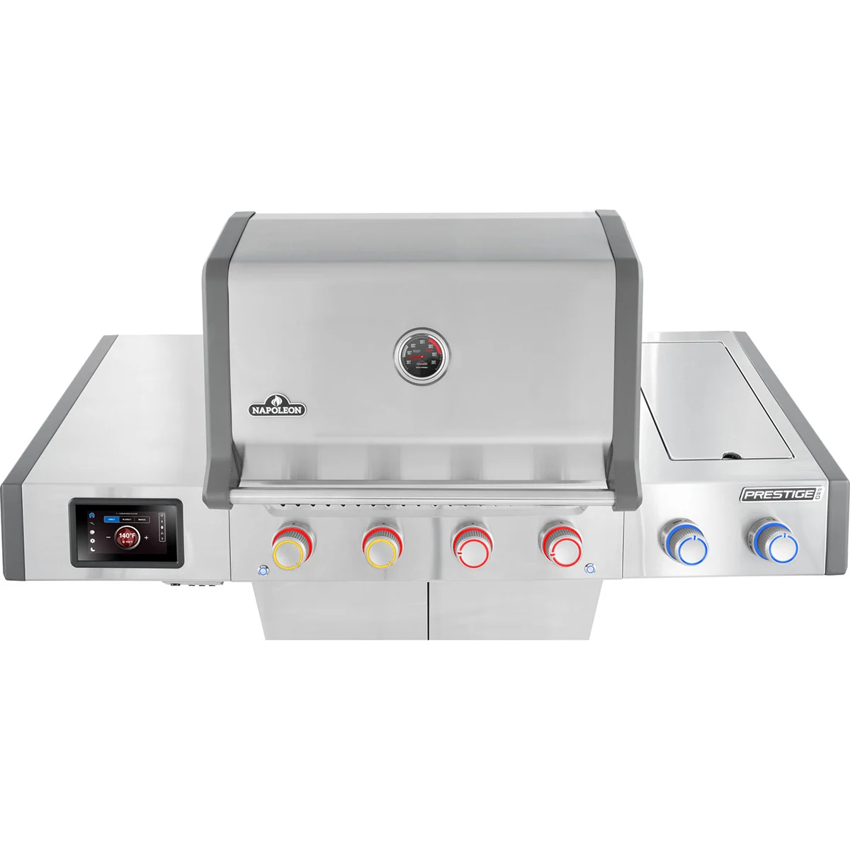 Газовий гриль Napoleon Prestige PRO 500 71х46 см нержавіюча сталь з Sizzle Zone