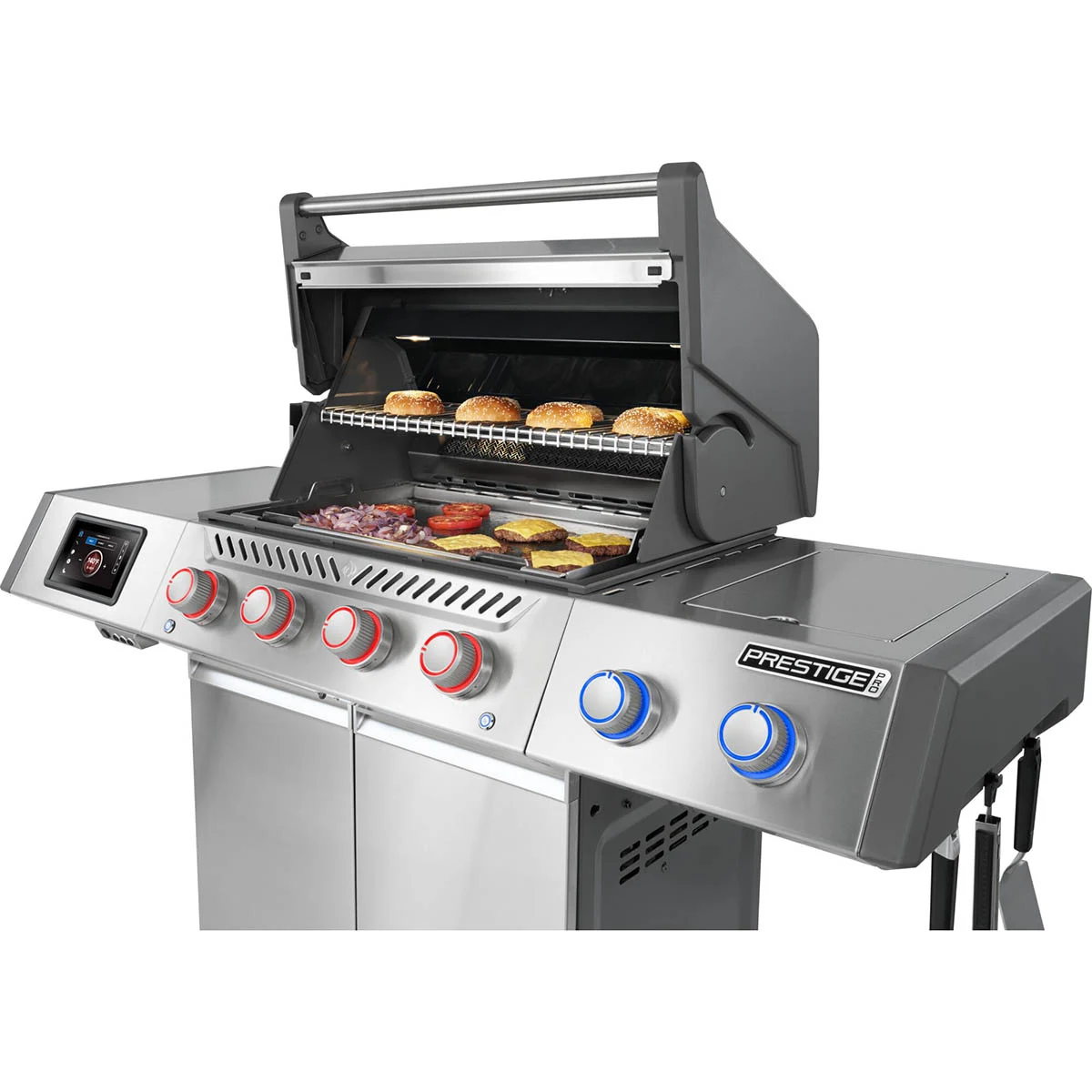 Газовий гриль Napoleon Prestige PRO 500 71х46 см нержавіюча сталь з Sizzle Zone