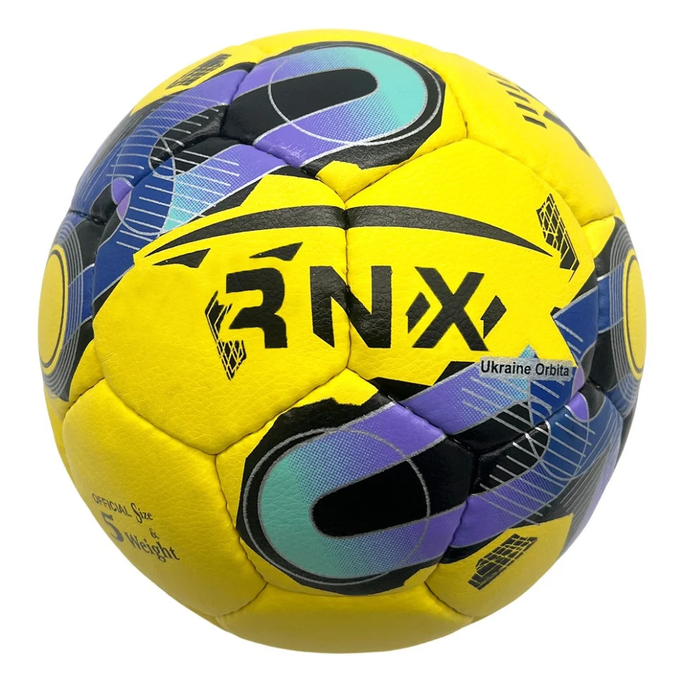 Футбольний м'яч Newt UKRAINE NE-F-ORB 32 панелі штучна шкіра розмір №5 Multicolor