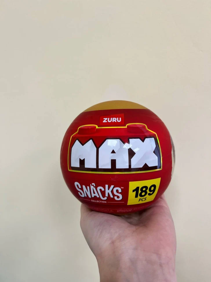 Детский конструктор Пончик MAX 83186GQ1-189 189 деталей пластик різнобарвний