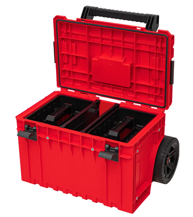 Ящик для інструментів Qbrick System ONE Cart 2.0 3 відділення пластик червоний