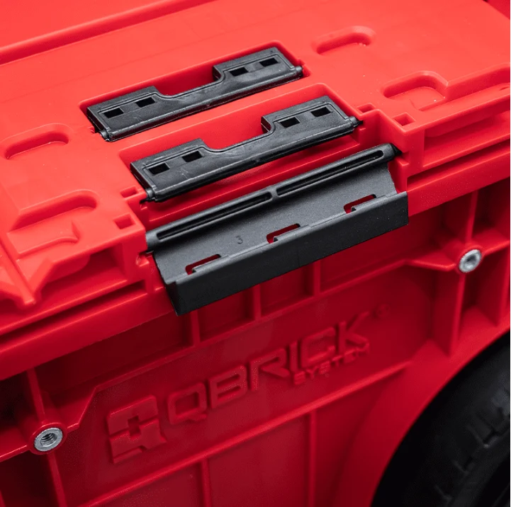 Ящик для інструментів Qbrick System ONE Cart 2.0 3 відділення пластик червоний