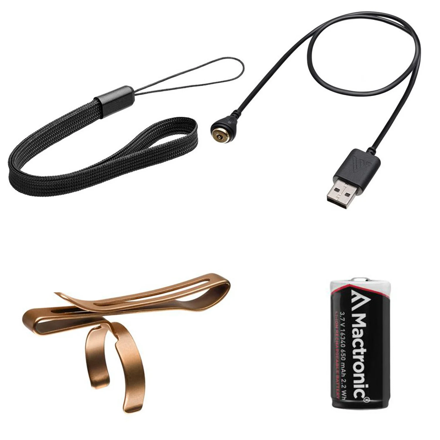 Фонарь тактический Mactronic Sirius M10 1000 лм алюминий 54 мм черный