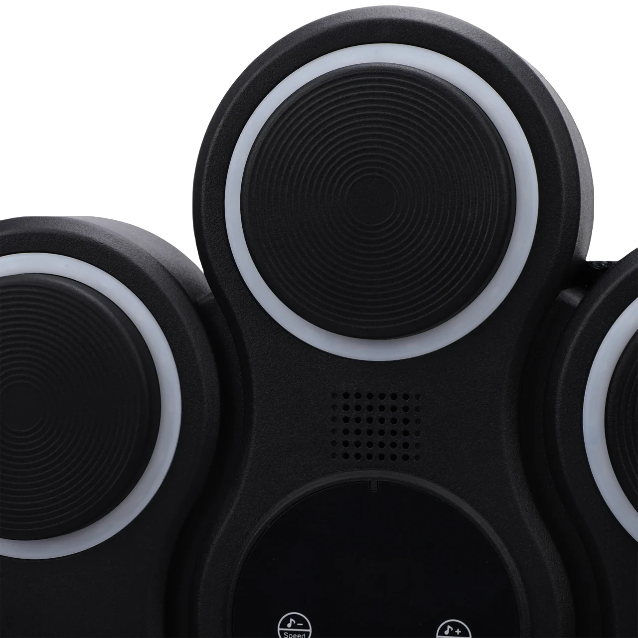 Настінний боксерський тренажер PowerPlay PP_4419 розумна мішень LED Bluetooth 45,5х37,5х10 см пластик чорний