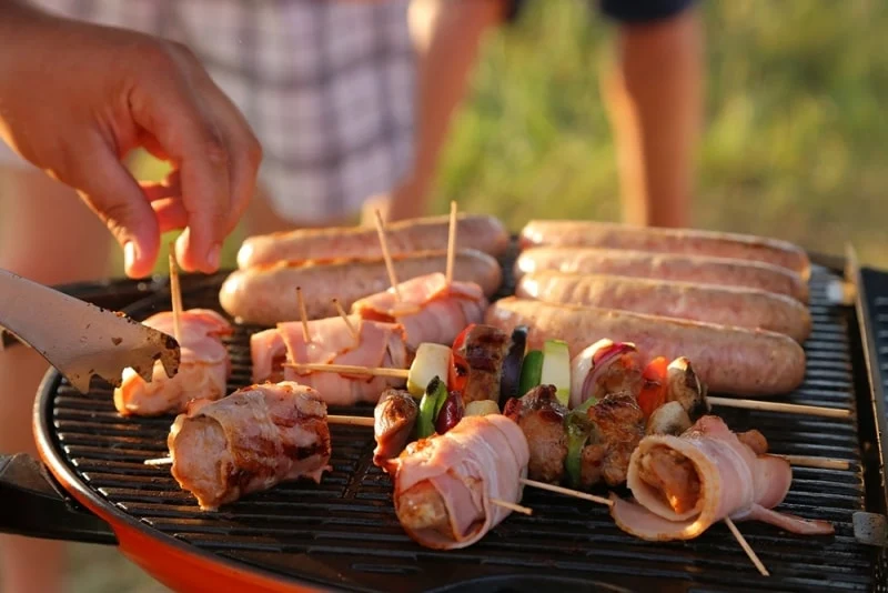 Портативний газовий гриль O-GRILL 500 58,5x21,5x56,7 см металевий помаранчевий