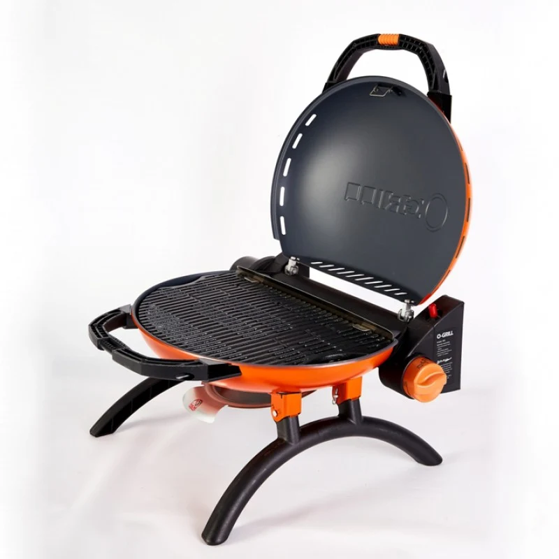 Портативний газовий гриль O-GRILL 500 58,5x21,5x56,7 см металевий помаранчевий