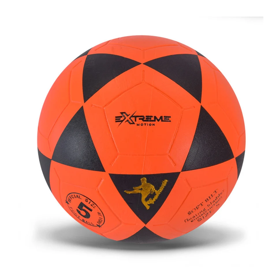Футбольний м'яч FB24521 розмір №5 PVC 390 г оранжевий