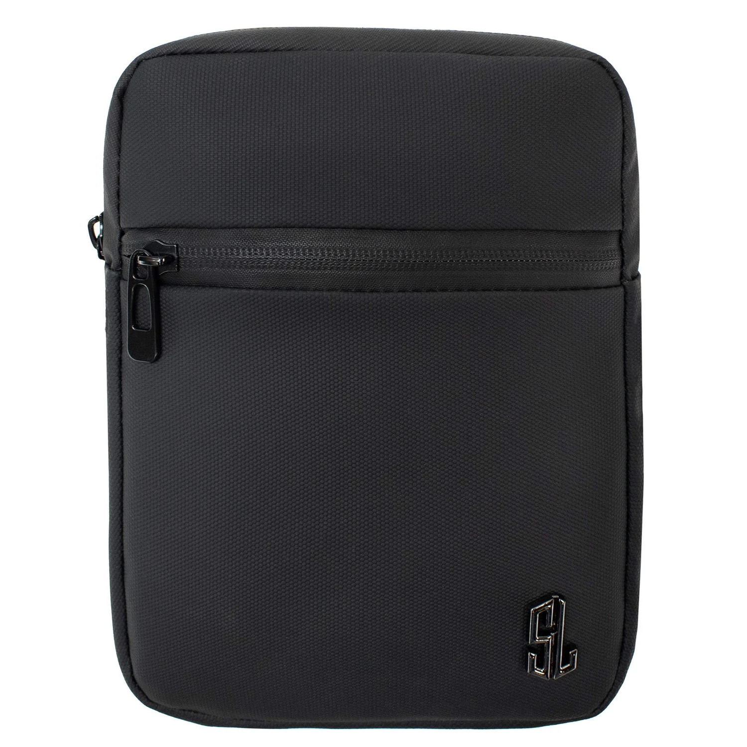 Сумка через плечо 1 л 600D Polyester PU 210х160х30 мм чорна