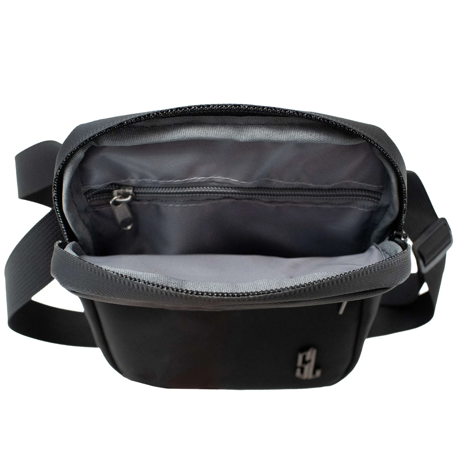 Сумка через плечо 1 л 600D Polyester PU 210х160х30 мм чорна