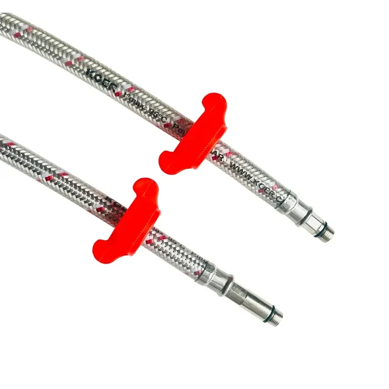 Гнучке підведення 1/2"xM10 силіконове 400 мм Koer KH-02-F1/2"xM10-400