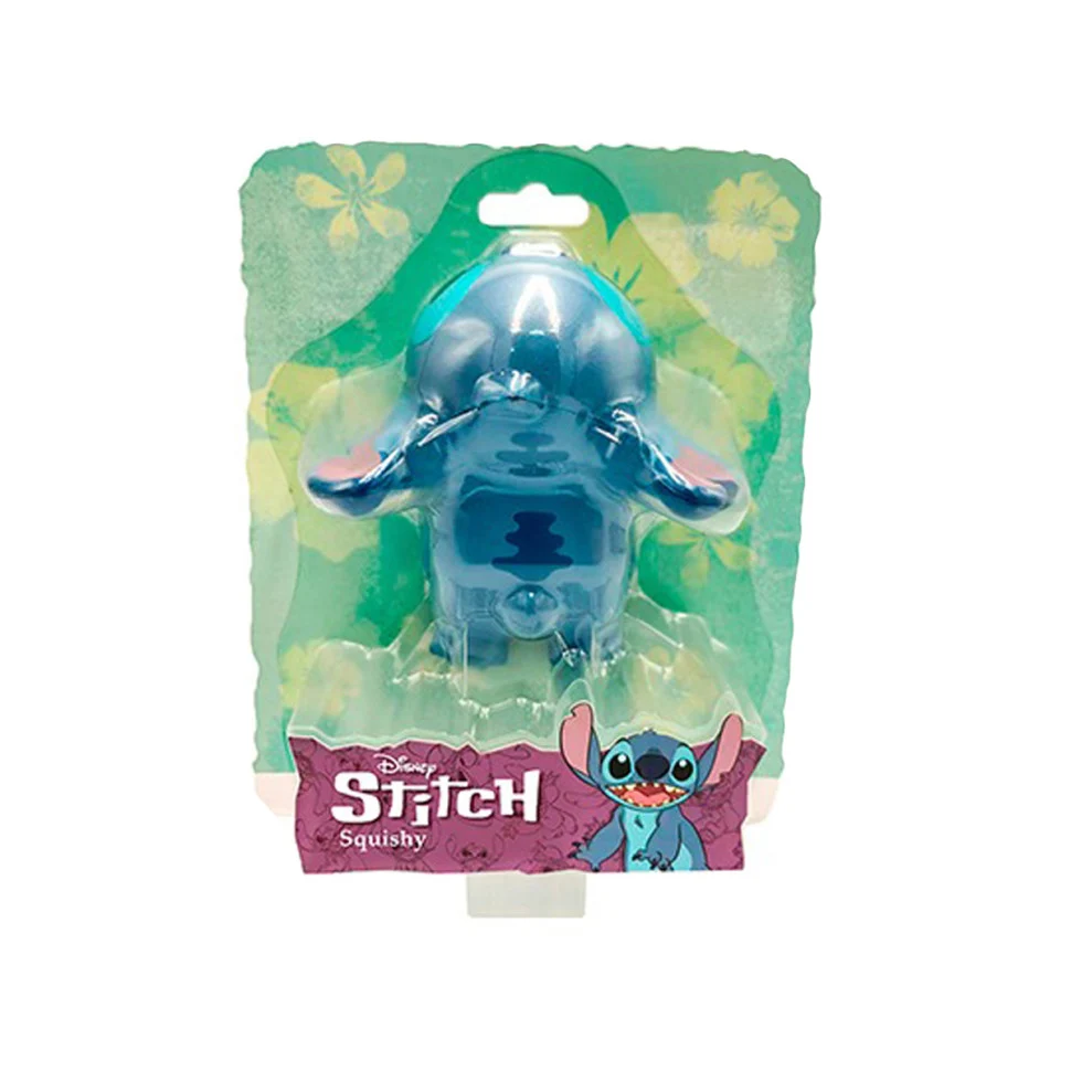 Играшка-сквиш Disney Приключения Стича 11 см Пластик Блакитний