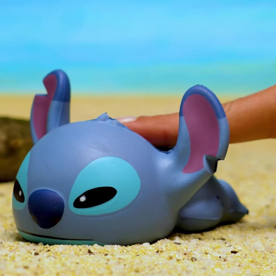Играшка-сквиш Disney Приключения Стича 11 см Пластик Блакитний