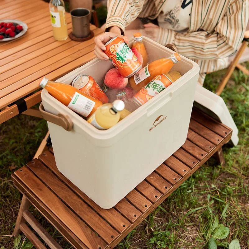 Туристичний холодильник Naturehike CNK2300BS011 13 л спінений пінополістирол бежевий 37,5х21,5х37 см