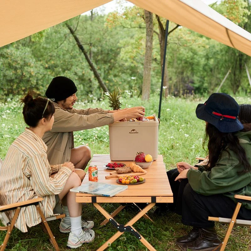Туристичний холодильник Naturehike CNK2300BS011 13 л спінений пінополістирол бежевий 37,5х21,5х37 см