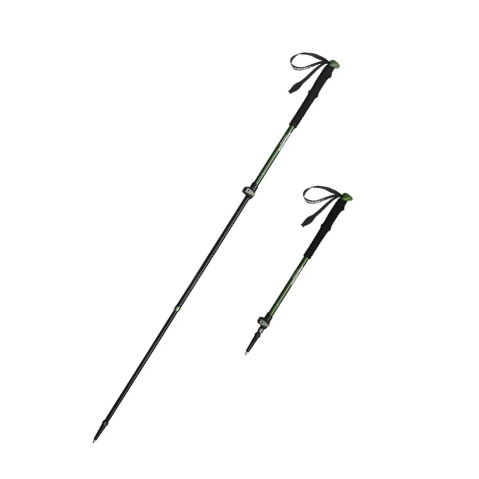 Треккинговая палка Naturehike CNK2550DS010 60-135 см алюминий зеленая
