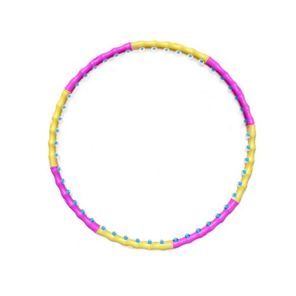 Обруч масажний Magnet Massage Hoop NE-F-52 105х96 см пластик, різнокольоровий