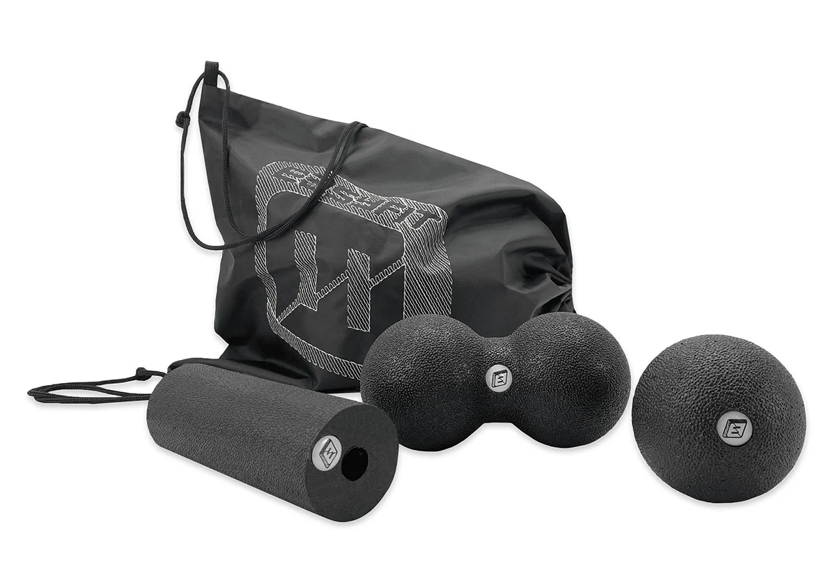 Масажний набір EasyFit MioSet-2 15х5 см ЕПП чорний