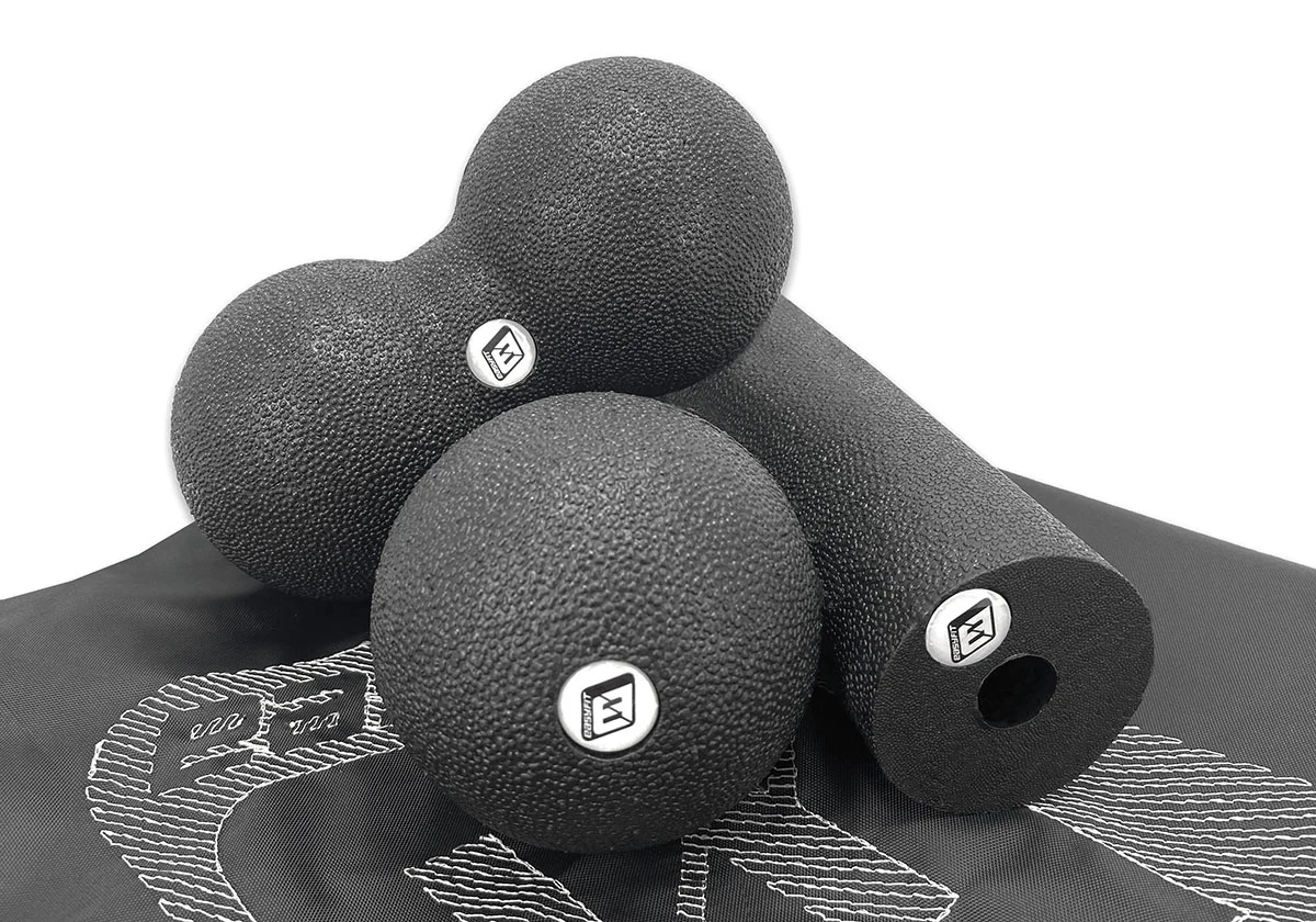 Масажний набір EasyFit MioSet-2 15х5 см ЕПП чорний
