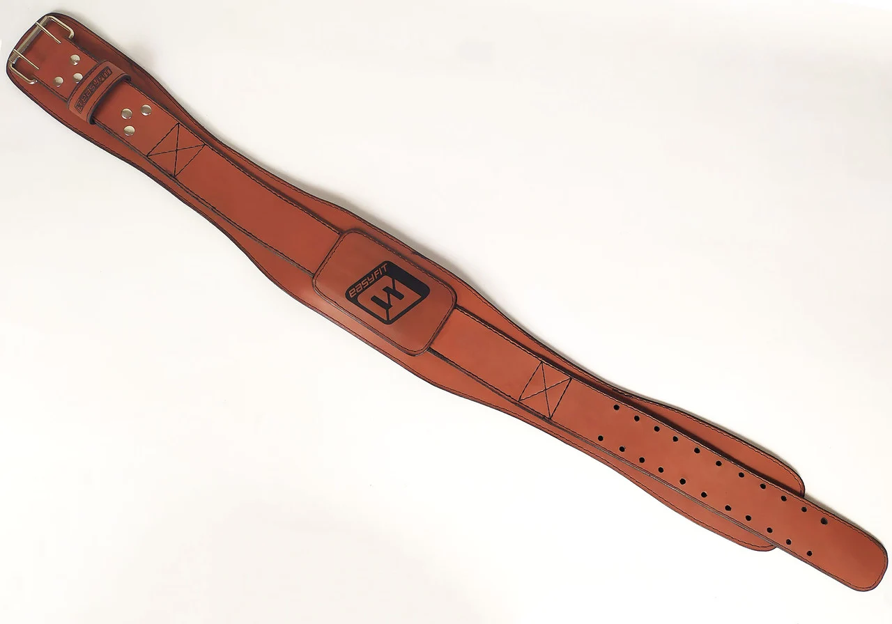 Пояс атлетичний EasyFit Training Belt 2XL шкіра коричневий