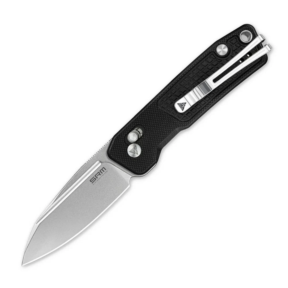 Ніж складаний кишеньковий SRM Scout 69 мм 14C28N G10 чорний