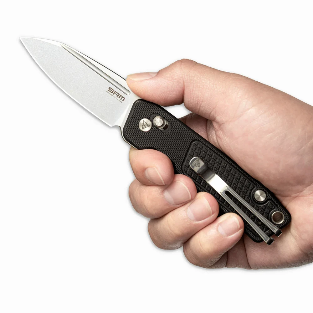 Ніж складаний кишеньковий SRM Scout 69 мм 14C28N G10 чорний