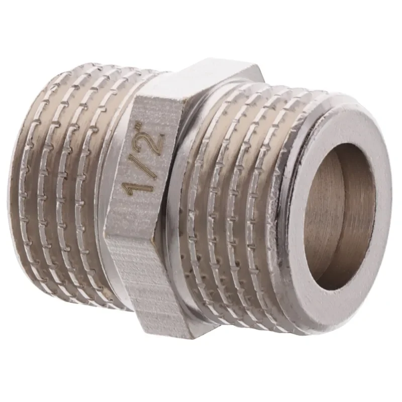 Ніпель 1/2'' внутрішня-зовнішня різьба латунний Koer KF.N06A