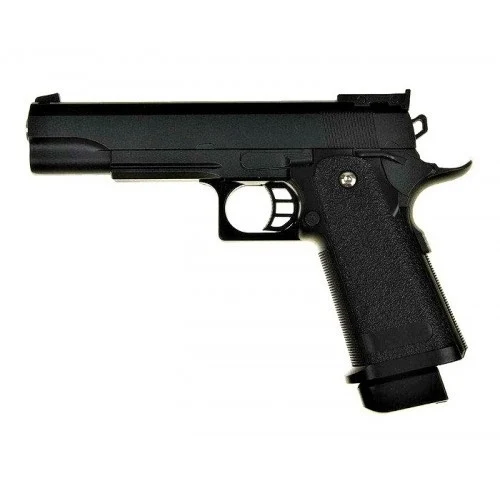 Страйкбольний пістолет Colt M1911 Hi-Capa 27x19x5 см метал чорний