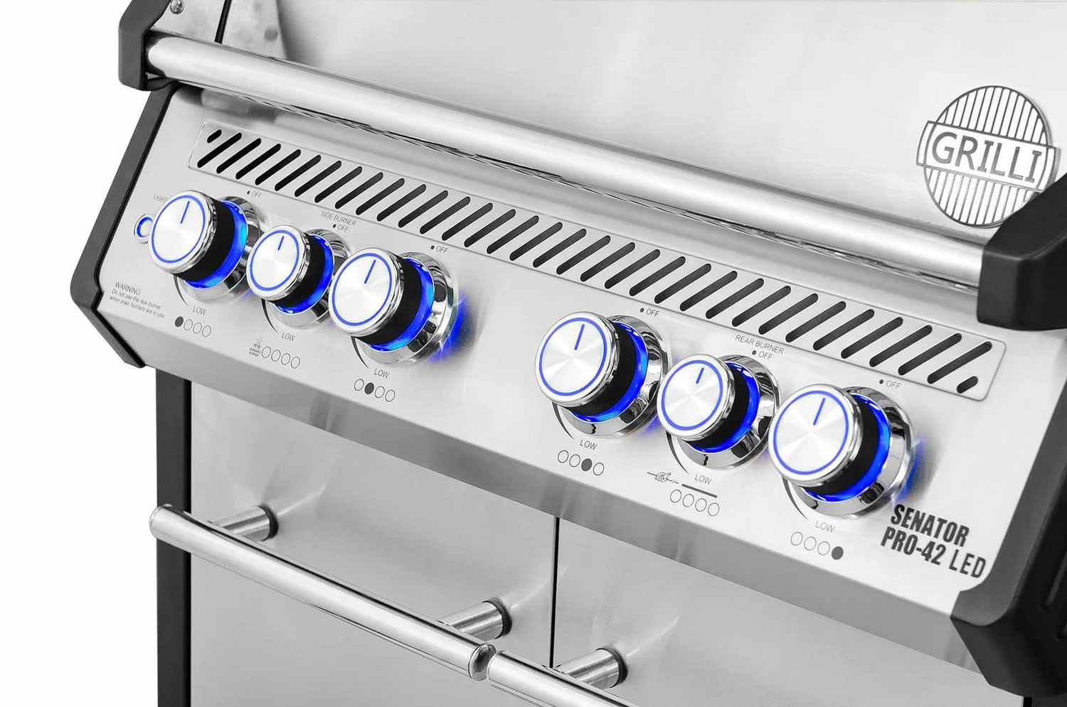 Світлодіодна ручка регулятора газу Senator Pro Led 32/42 пластик 10х9х6 см з підсвічуванням