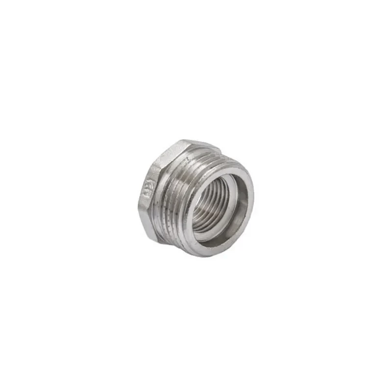 Футорка Ніпель 1/2" х 1" латунь внутрішня-зовнішня різьба Koer KF.F0610