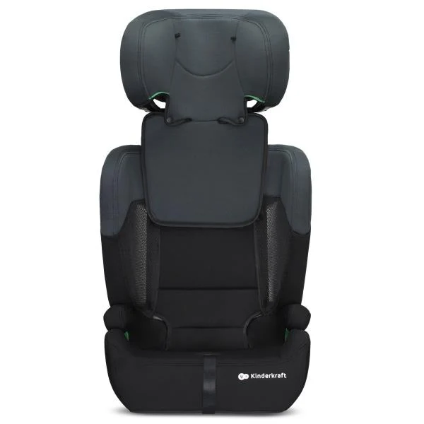 Автокрісло Kinderkraft Comfort Up i-Size 9-36 кг текстиль 61,5-84x44x49 см чорно-сірий