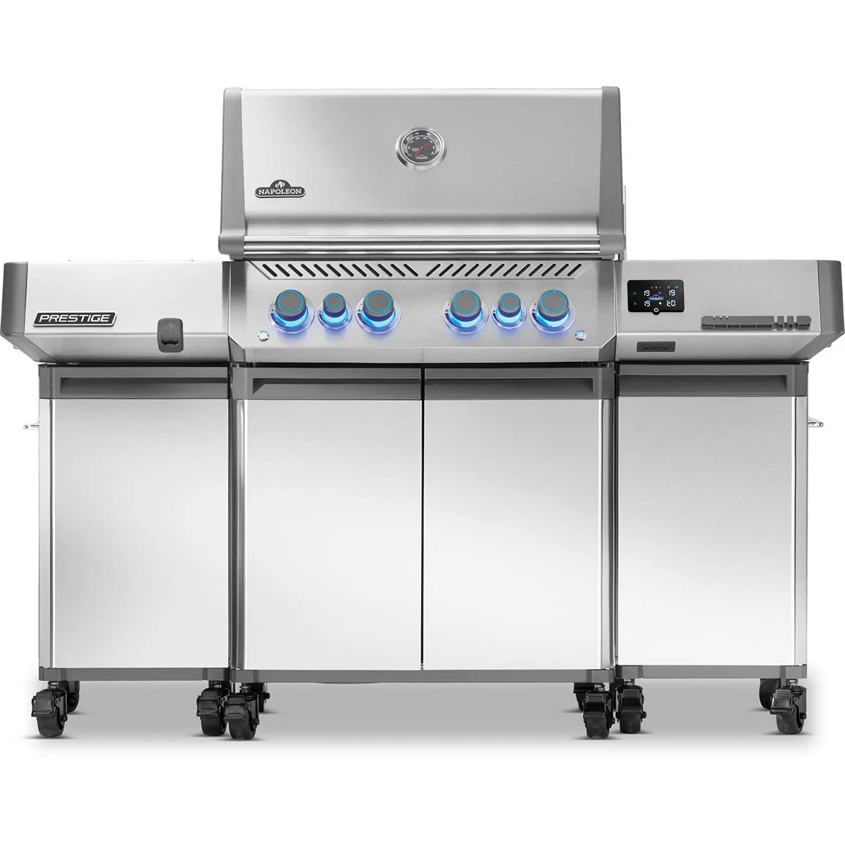 Тумба для газового гриля Napoleon Prestige V/VX нержавіюча сталь 103х53х38 см