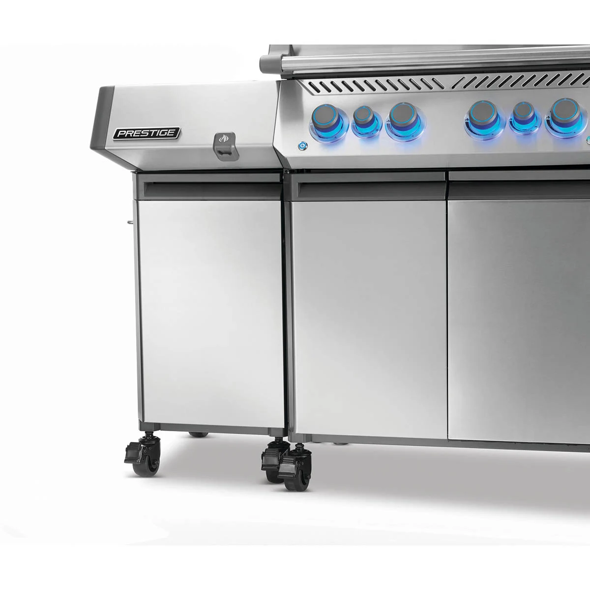 Тумба для газового гриля Napoleon Prestige V/VX нержавіюча сталь 103х53х38 см