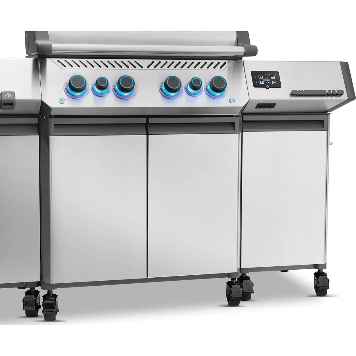 Тумба для газового гриля Napoleon Prestige V/VX нержавіюча сталь 103х53х38 см