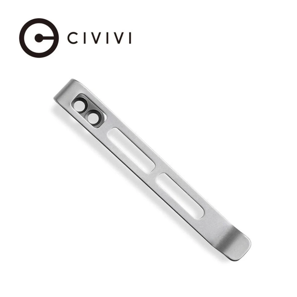 Кліпса кишенькова Civivi CA-06B-V1 нержавіюча сталь 50х6,8 мм