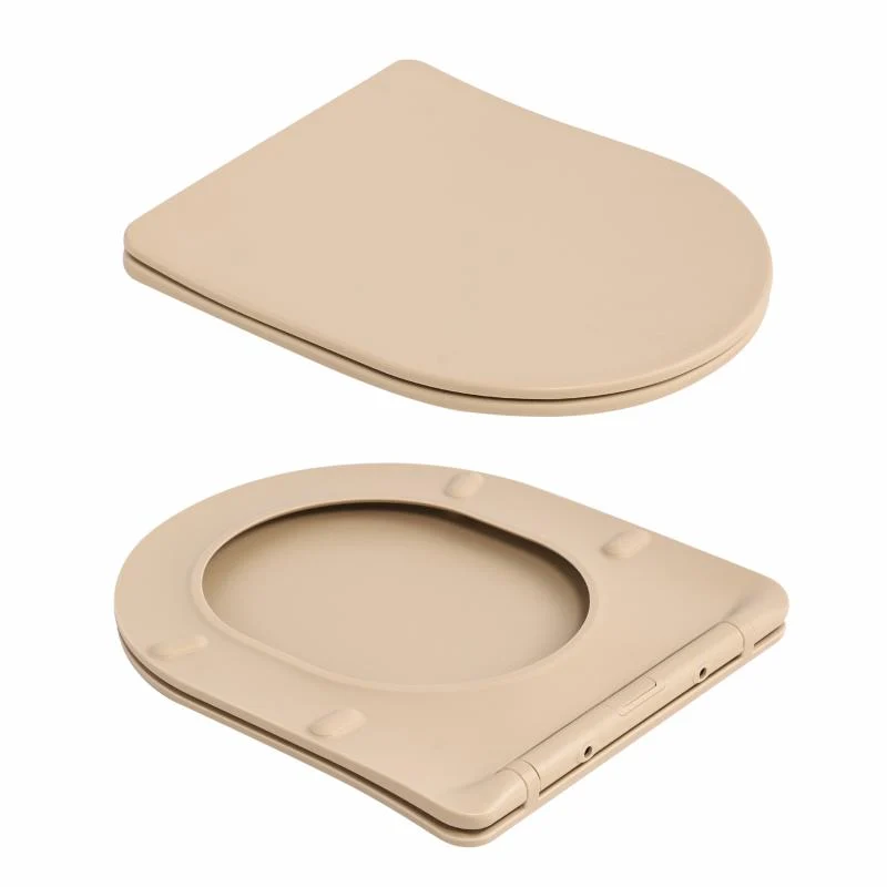 Унітаз підвісний Qtap Robin Ultra Quiet 520x365x340 мм Дюропласт Бежевий