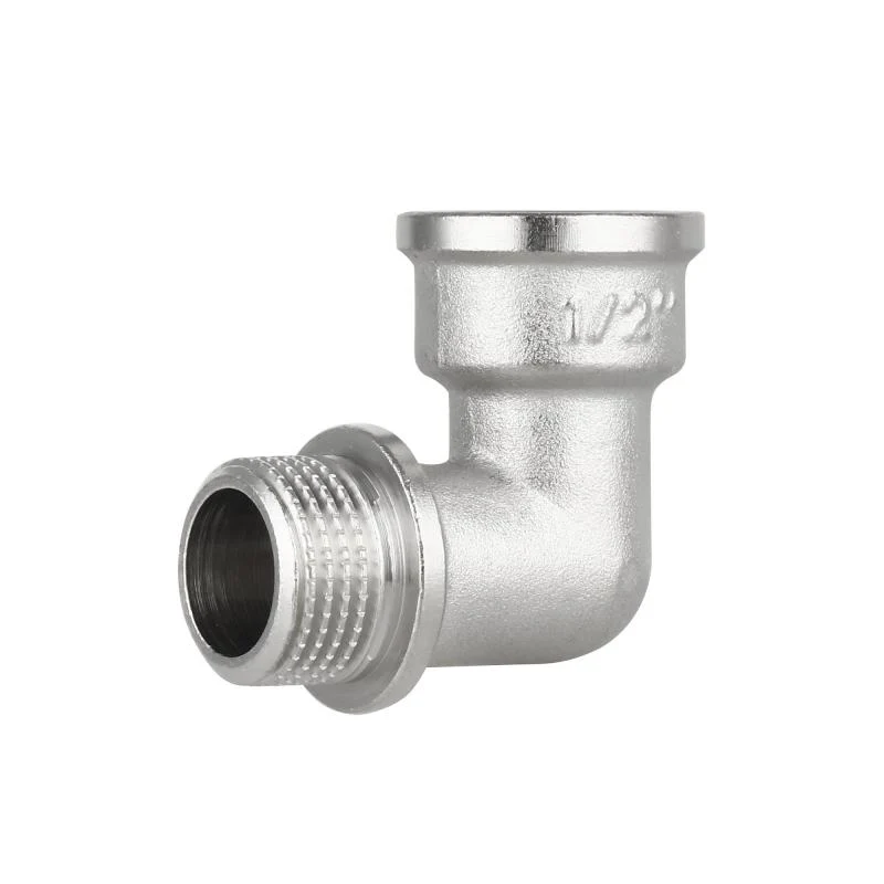 Куточок Thermo Alliance Forte 1/2" ВЗ латунь нікельований