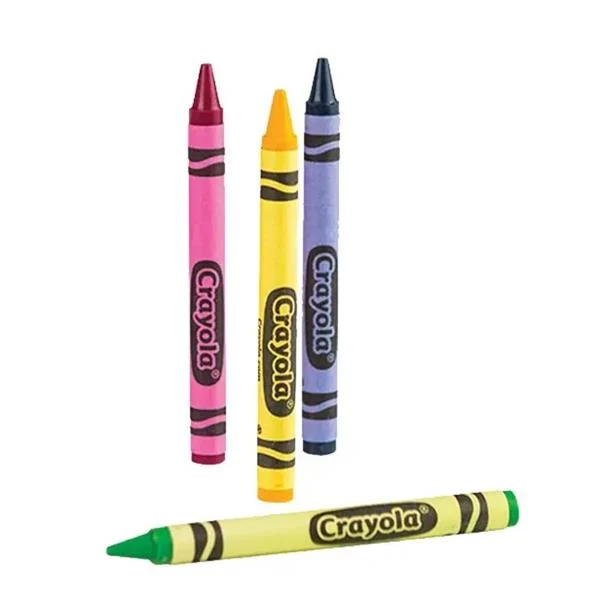 Набір воскової крейди Crayola Crayons 64 кольори 64 шт двічі обернуті для довговічності