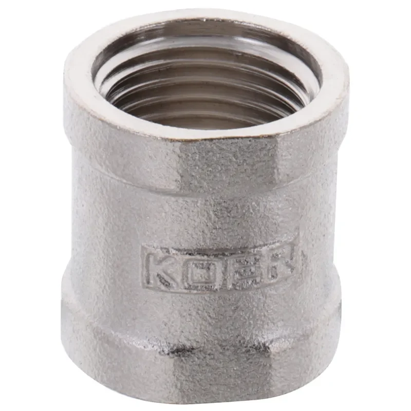 Різьбове з'єднання муфта 1/2" латунь внутрішня-зовнішня KF.C06