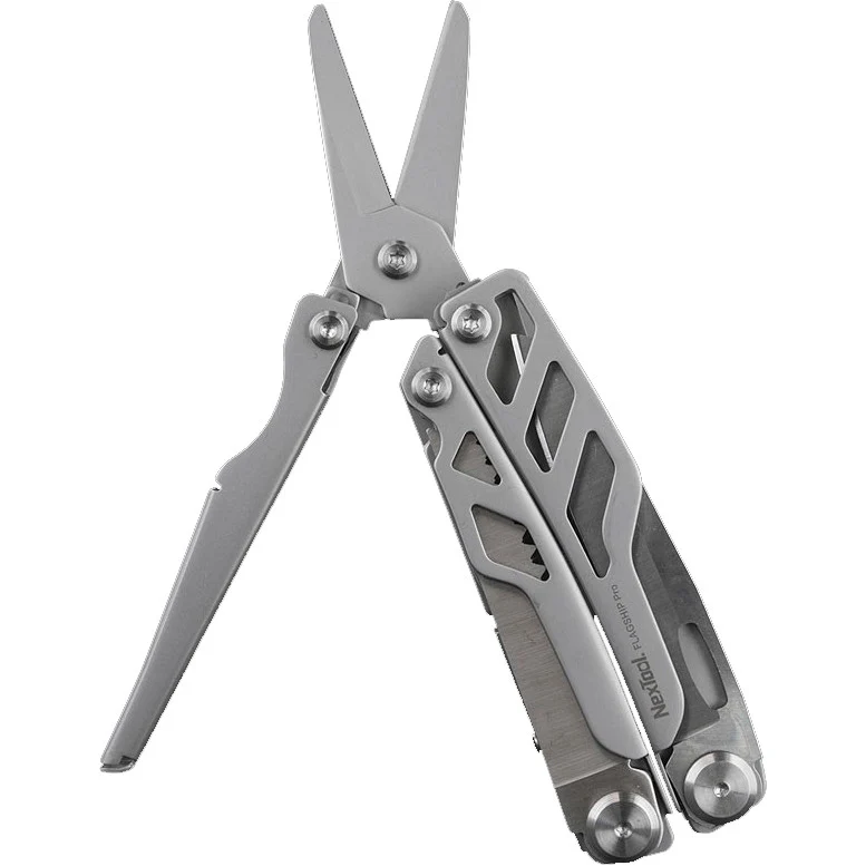 Мультитул NexTool Flagship Pro NE20220 16 в 1 сталь 3Cr13 11 см сірий сріблястий