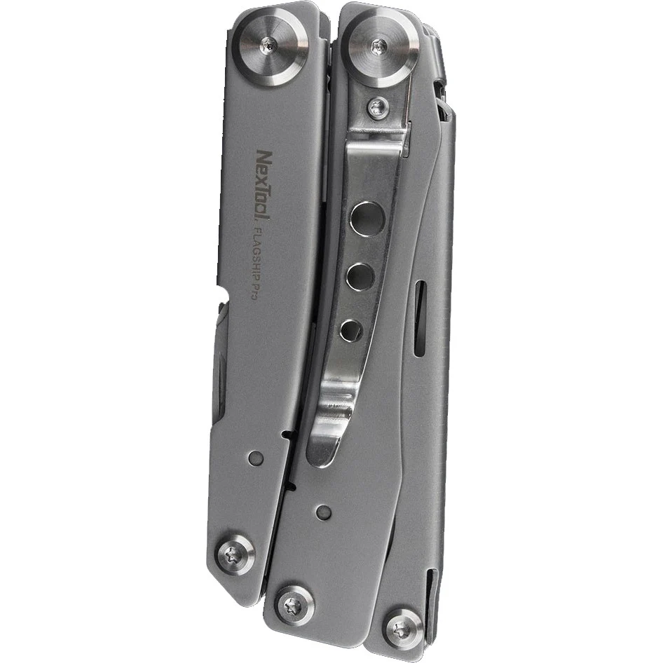 Мультитул NexTool Flagship Pro NE20220 16 в 1 сталь 3Cr13 11 см сірий сріблястий