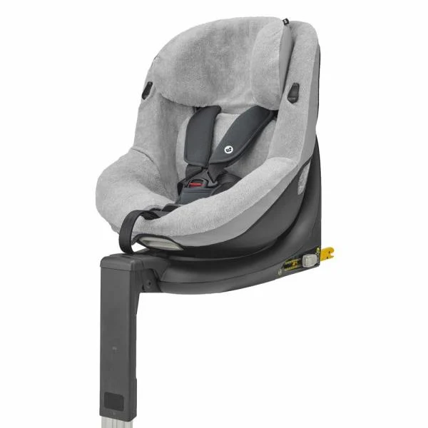 Літній чохол для автокрісла Maxi-Cosi Mica махровий 83х41х58 см світло-сірий
