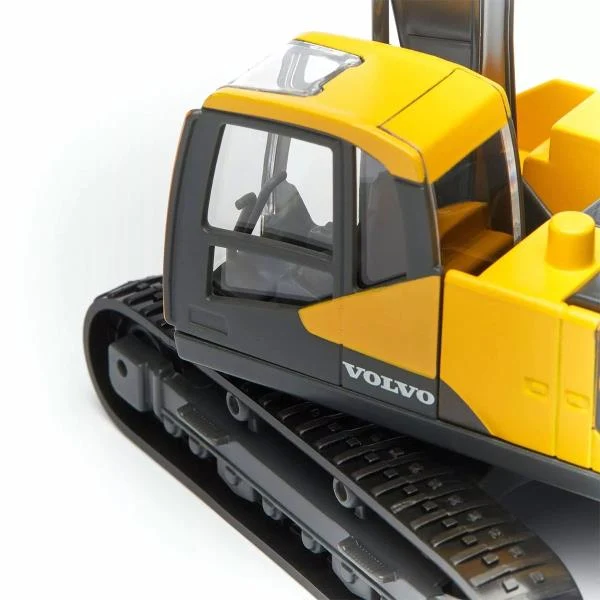 Екскаватор Bburago Volvo EC220E 1:50 метал-пластик жовтий чорний