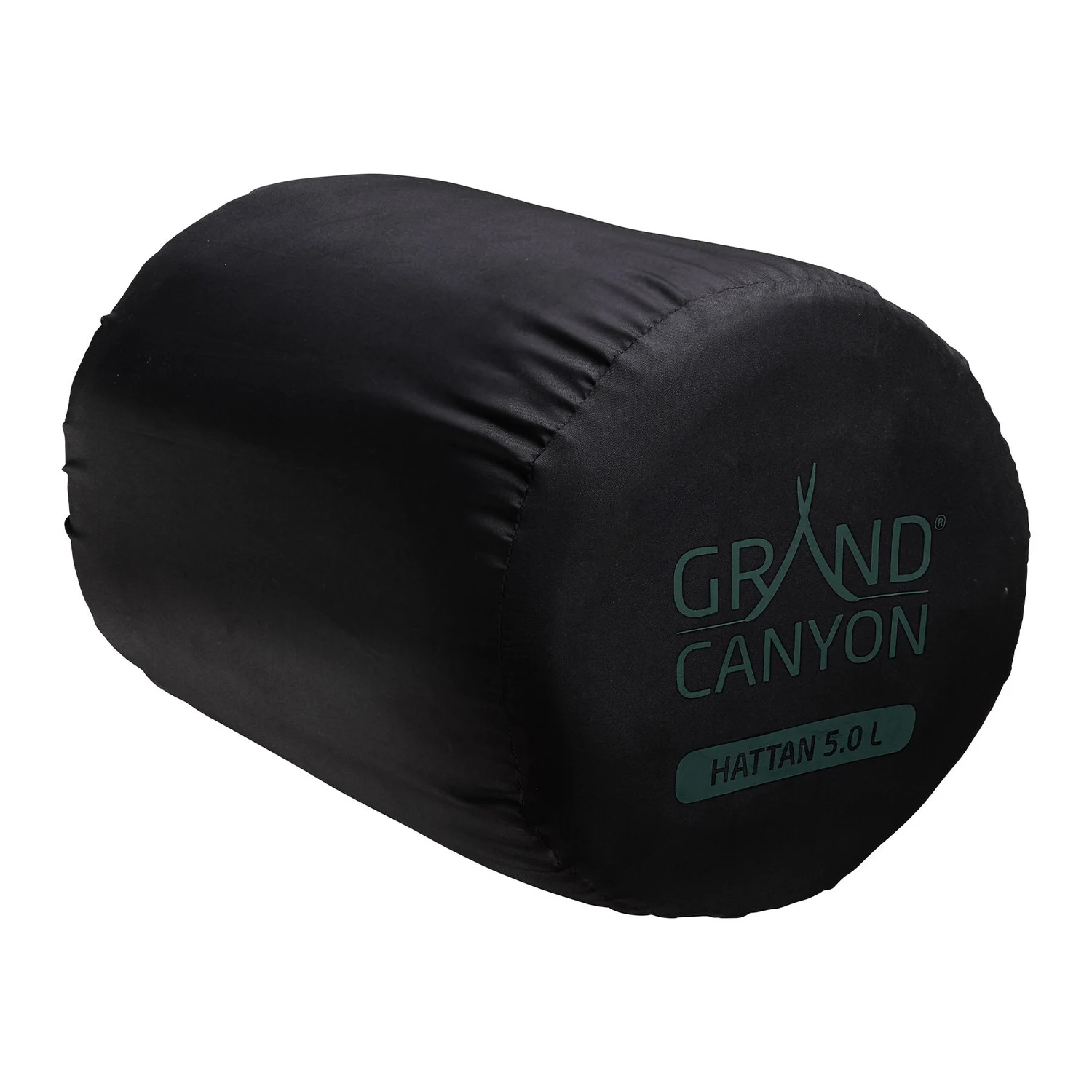 Килимок самонадувний Grand Canyon Hattan 5.0 L 195x65x5 см 75D Micro Brushed Polyester темно-зелений