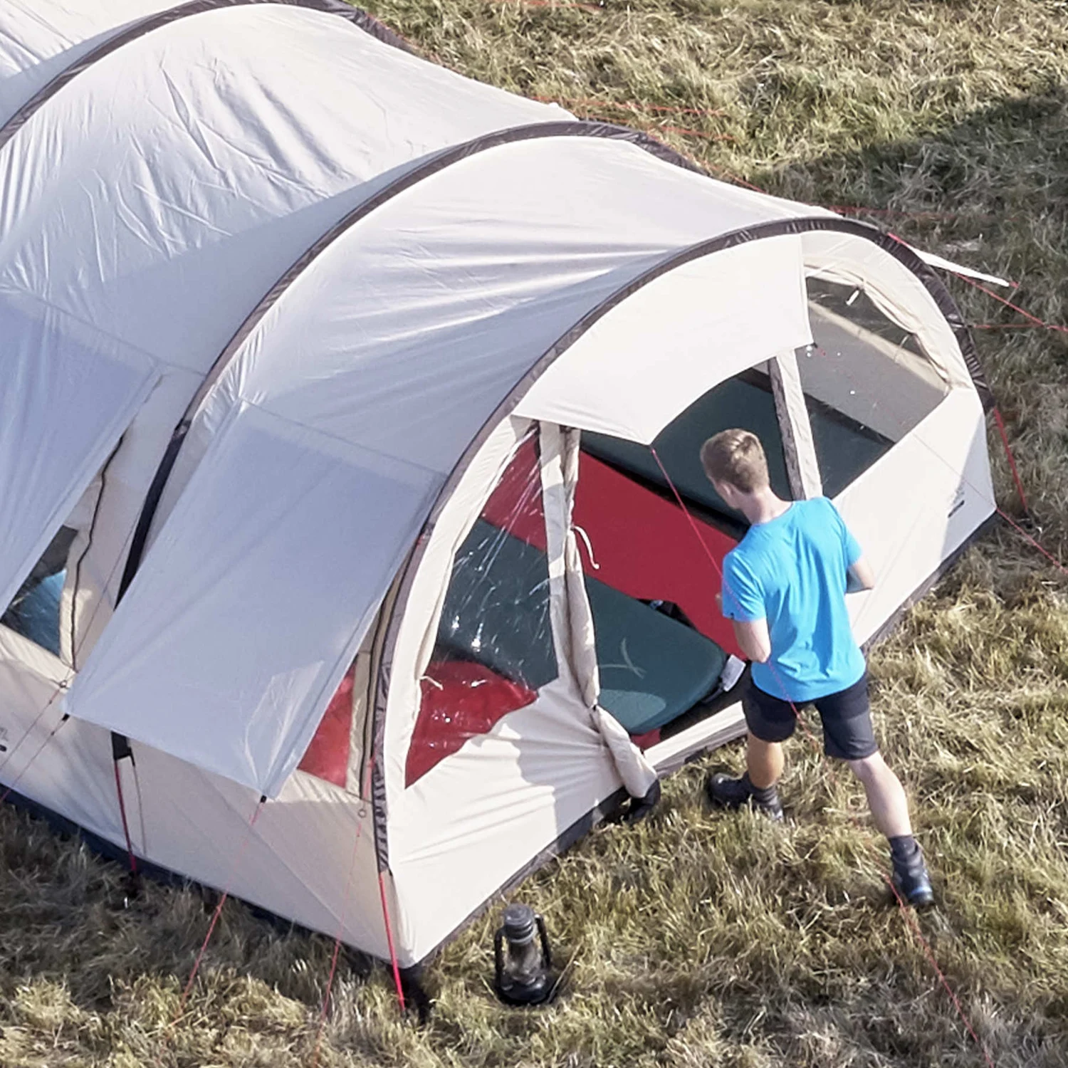 Килимок самонадувний Grand Canyon Hattan 5.0 L 195x65x5 см 75D Micro Brushed Polyester темно-зелений